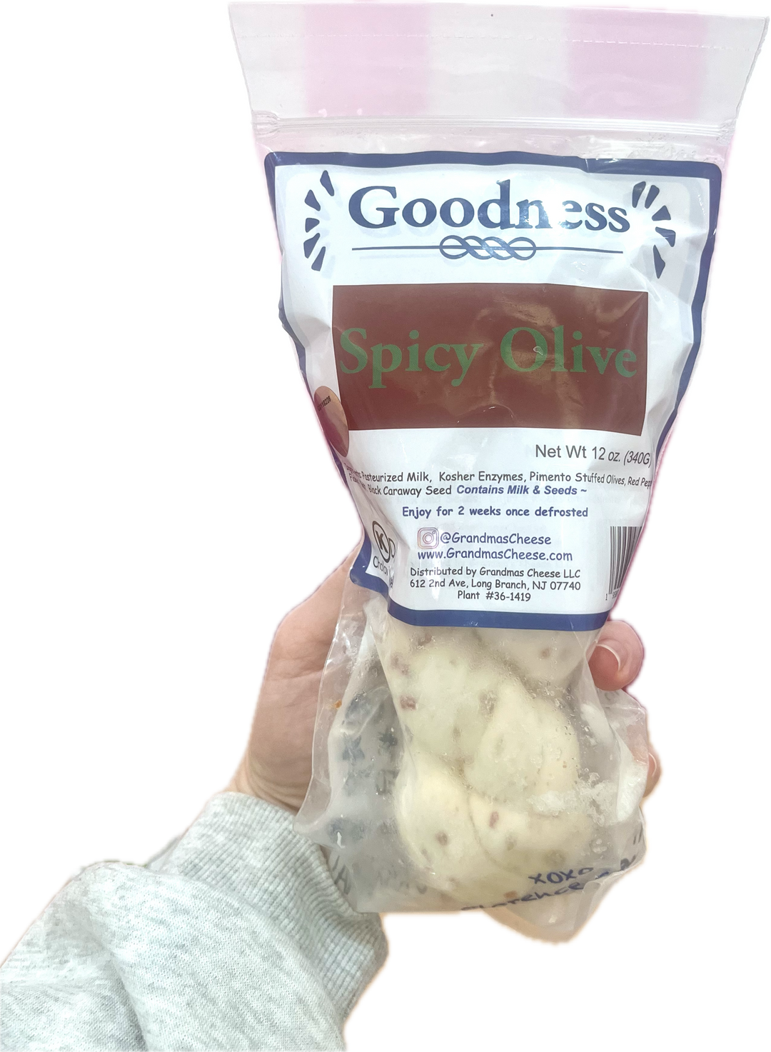 Goodness Spicy Olive Cheese