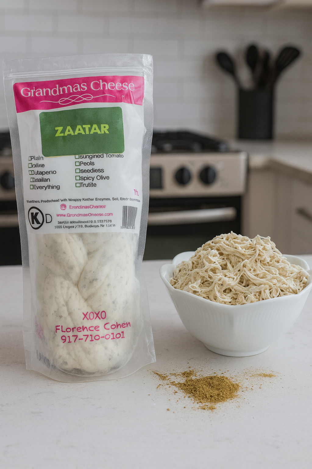 Zataar Grandma's Cheese