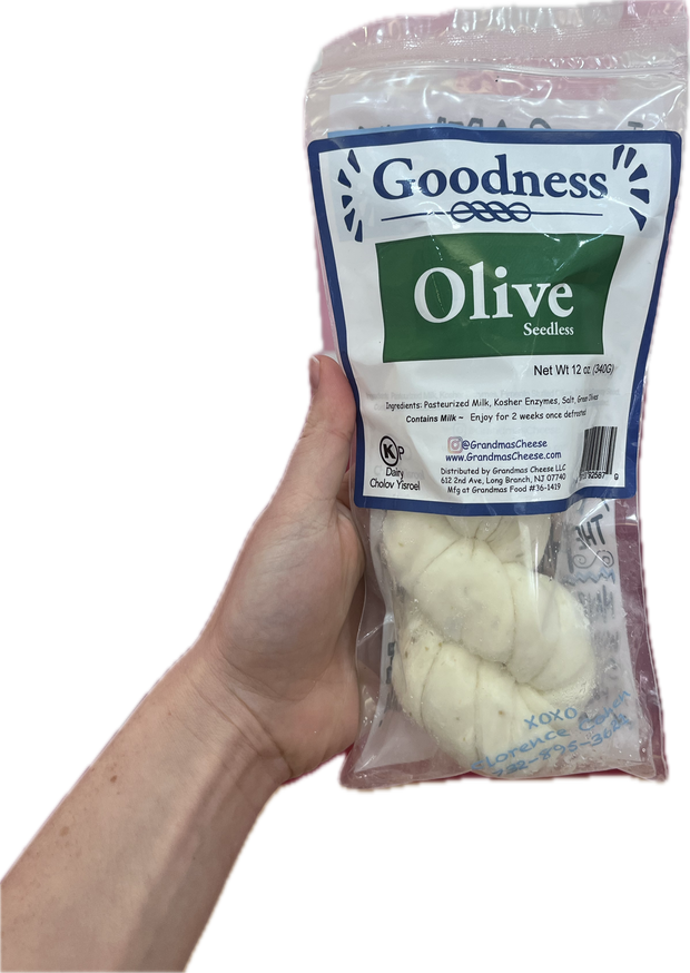 PASSOVER Olive String Cheese